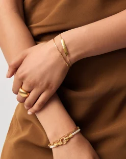 Engravable Bar Chain Bracelet