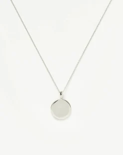 Engravable Round Necklace
