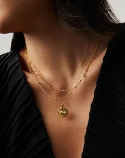Engravable Round Necklace