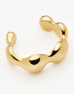 Eny Puffy Dome Statement Cuff Bracelet