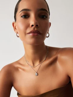 February Birthstone Pendant Necklace