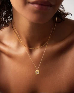February Birthstone Pendant Necklace