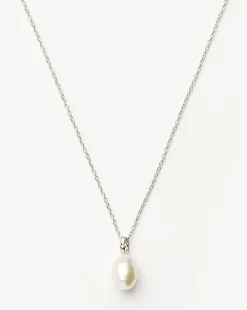 Fine Baroque Pearl Organic Pendant Necklace