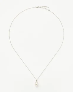 Fine Baroque Pearl Organic Pendant Necklace