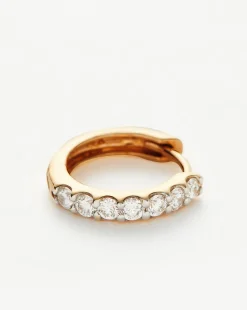 Fine Classic Diamond Single Huggie