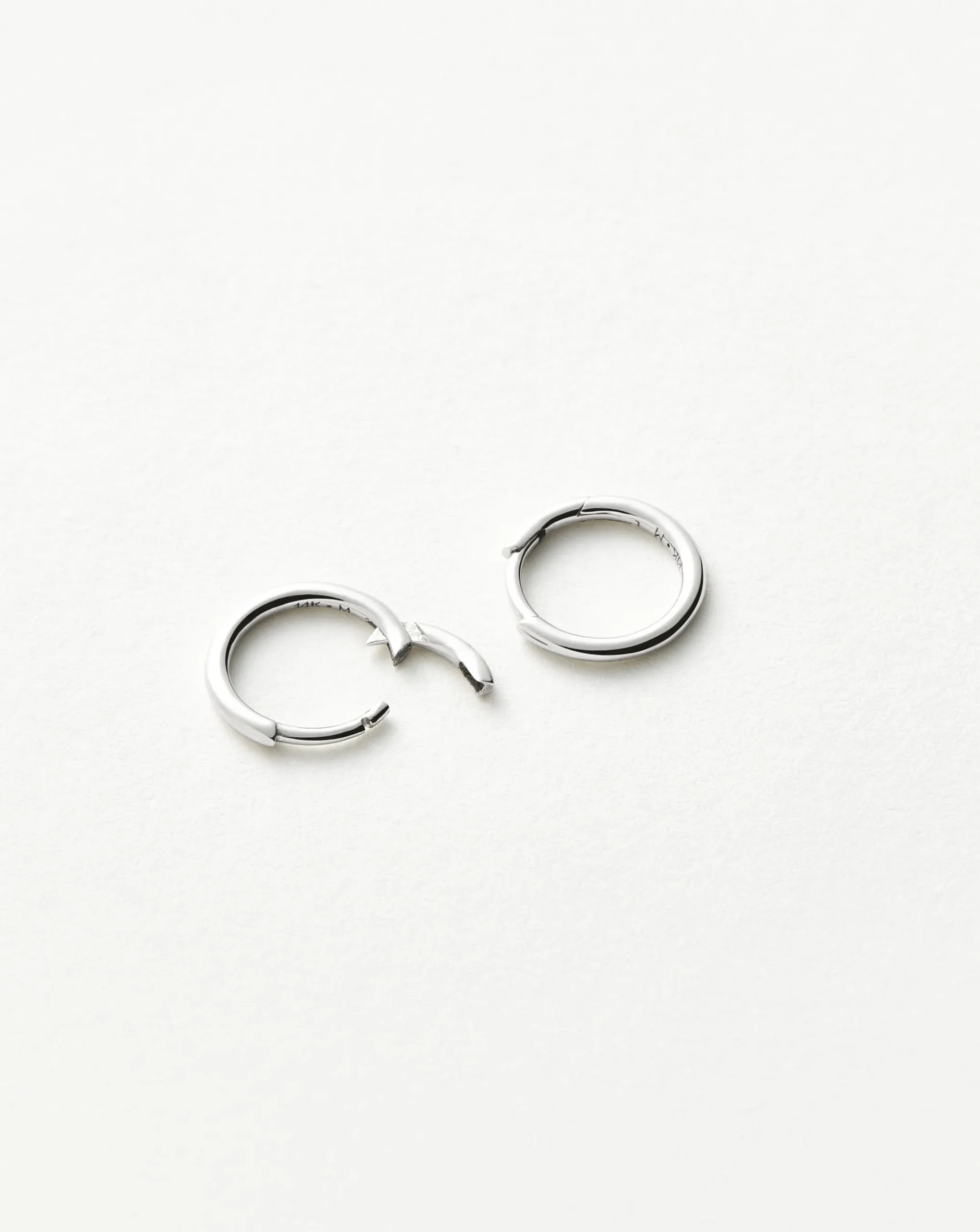 Fine Classic Mini Hoop Earrings