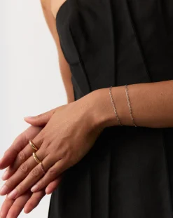 Fine Classic Paperclip Chain Bracelet