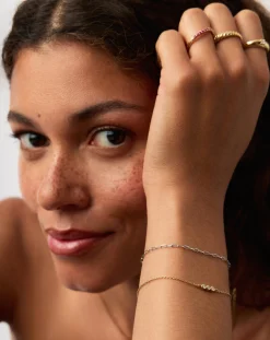 Fine Classic Paperclip Chain Bracelet
