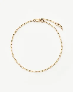 Fine Classic Paperclip Chain Bracelet