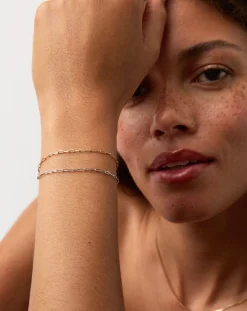 Fine Classic Paperclip Chain Bracelet
