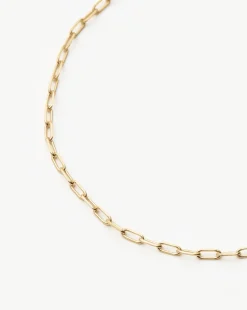 Fine Classic Paperclip Chain Bracelet