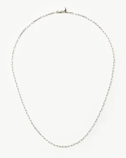Fine Classic Paperclip Chain Necklace