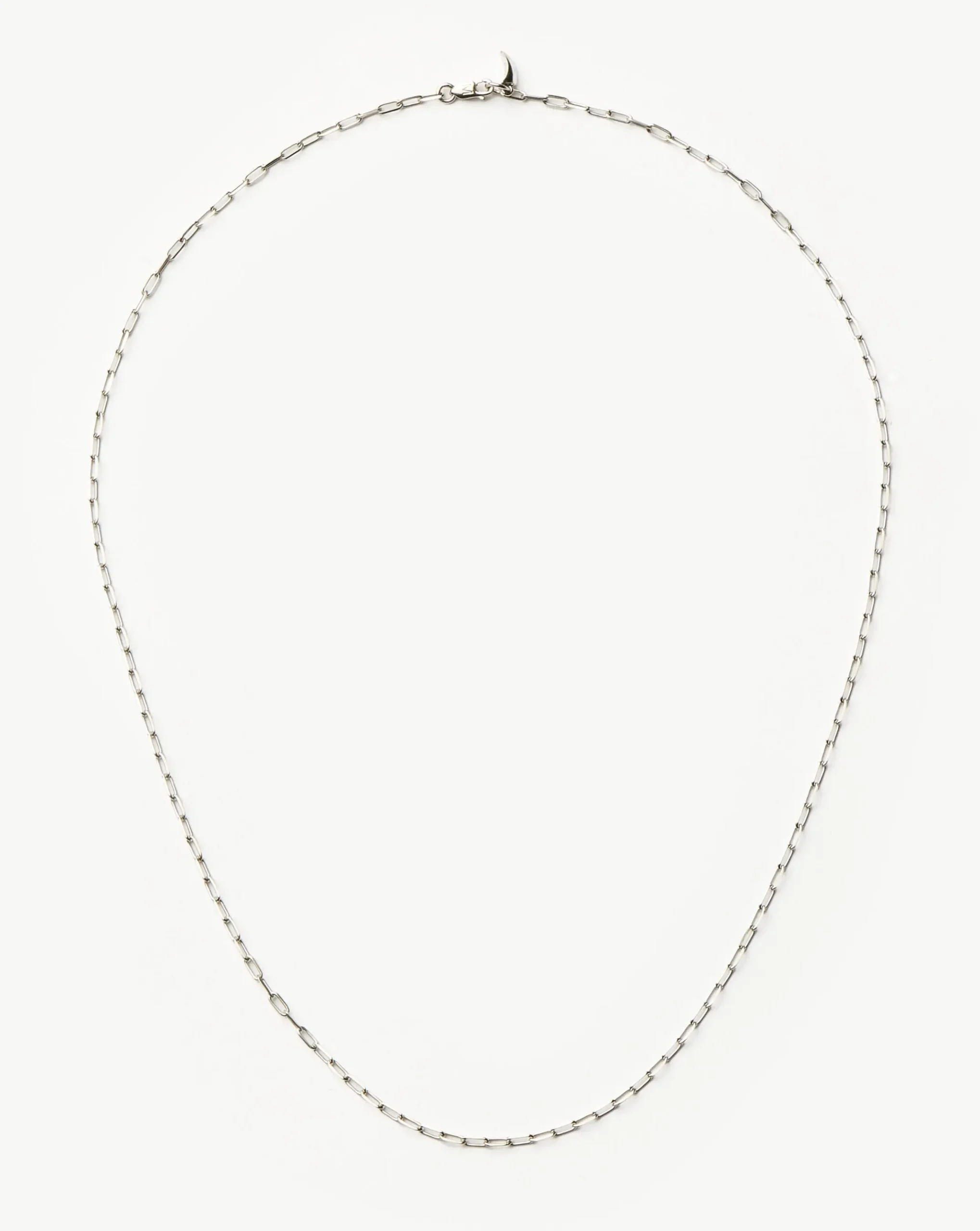 Fine Classic Paperclip Chain Necklace