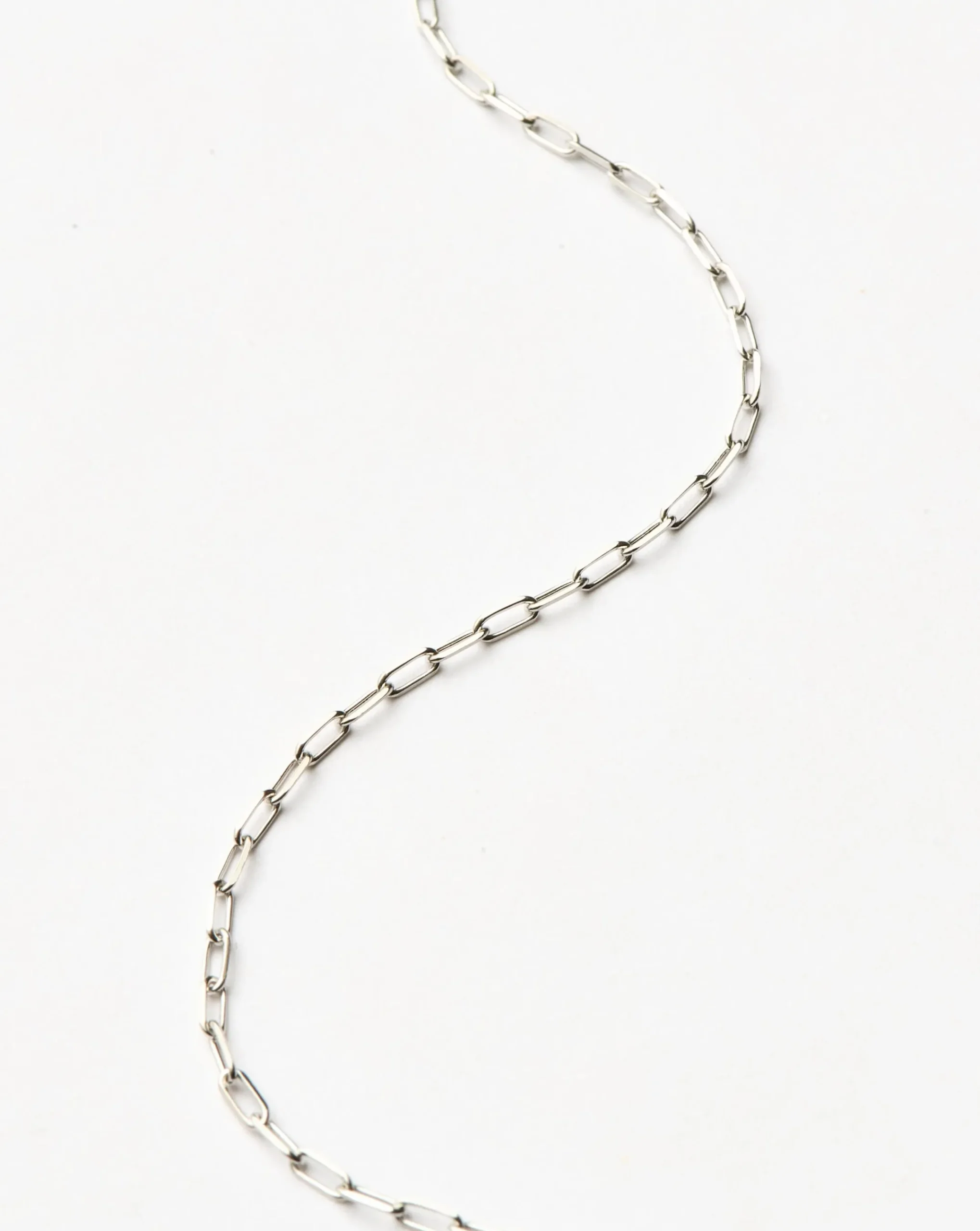 Fine Classic Paperclip Chain Necklace