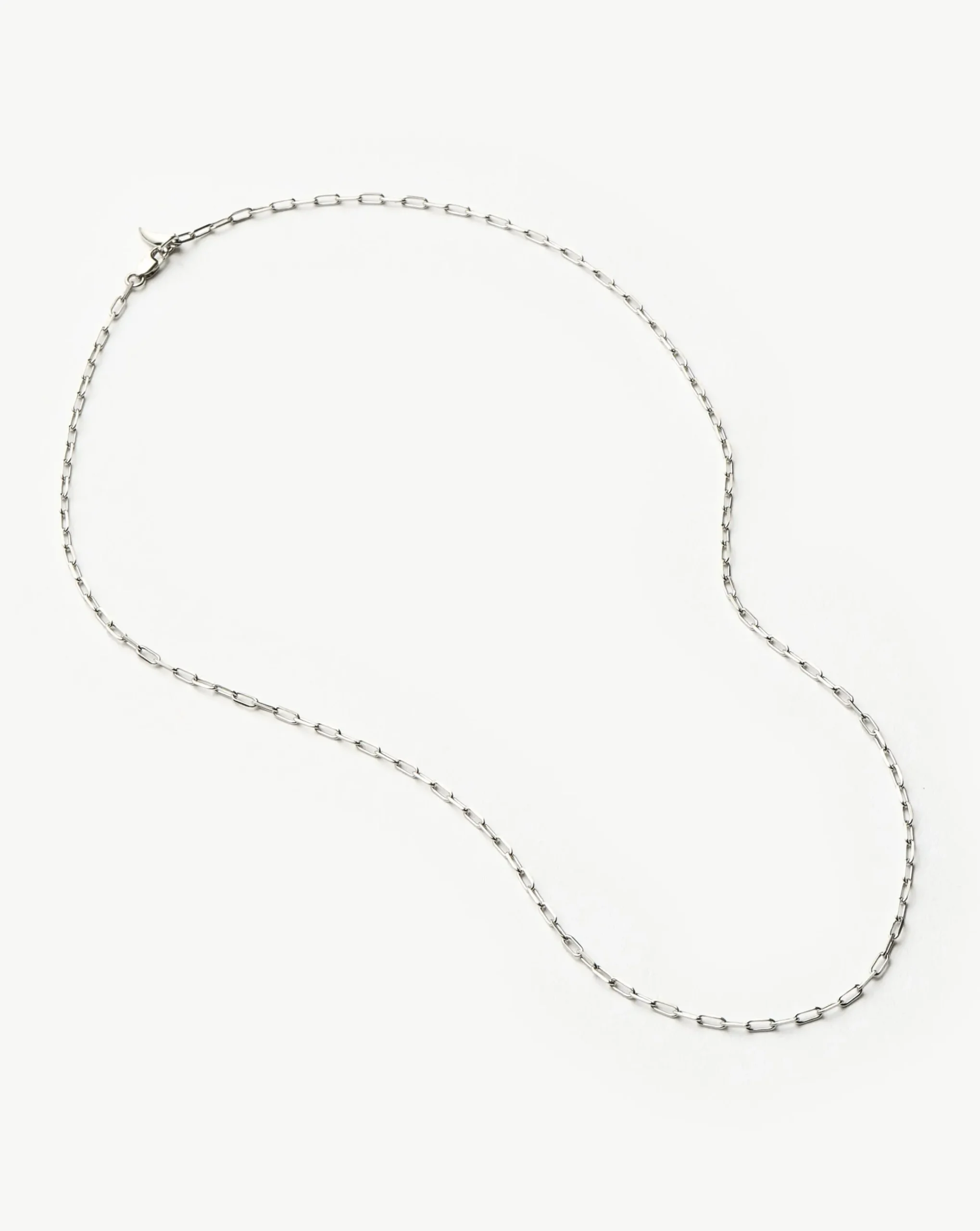 Fine Classic Paperclip Chain Necklace