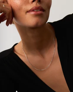 Fine Classic Paperclip Chain Necklace