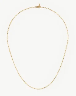 Fine Classic Paperclip Chain Necklace