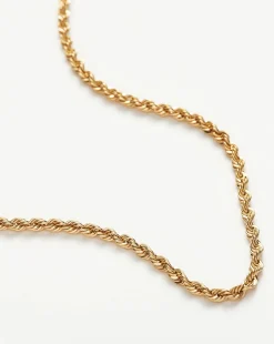Fine Classic Rope Chain Necklace