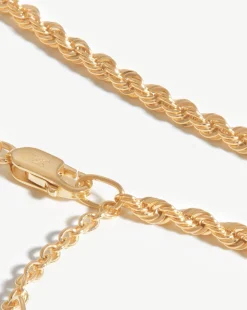 Fine Classic Rope Chain Necklace