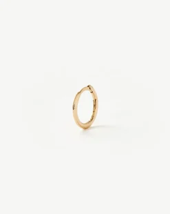 Fine Classic Single Mini Hoop Earring