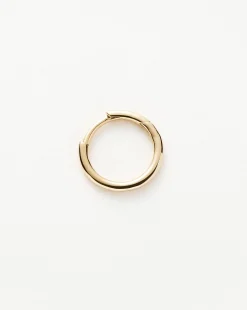 Fine Classic Single Mini Hoop Earring
