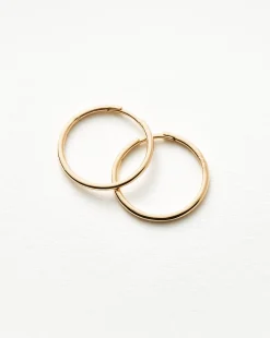 Fine Classic Small Hoop Earrings