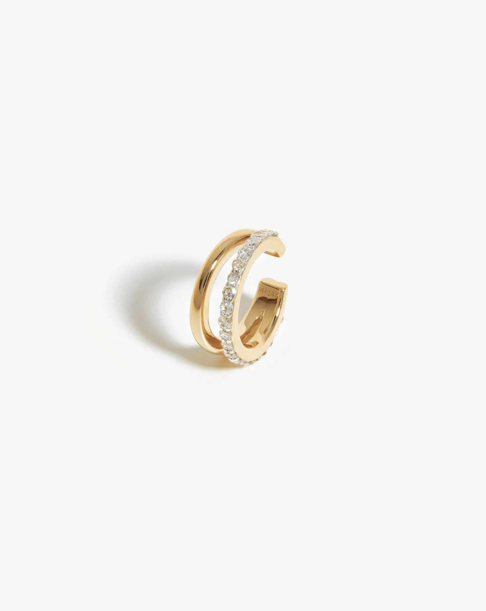 Fine Diamond Double Ear Cuff