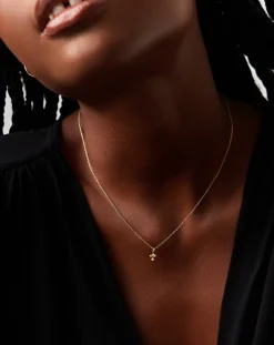Fine Diamond Mushroom Mini Pendant Necklace