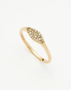 Fine Diamond Signet Ring
