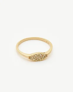 Fine Diamond Signet Ring