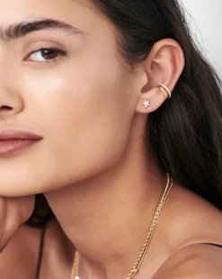 Fine Diamond Small Star Stud Earrings