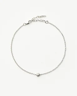 Fine Diamond Solitaire Bracelet