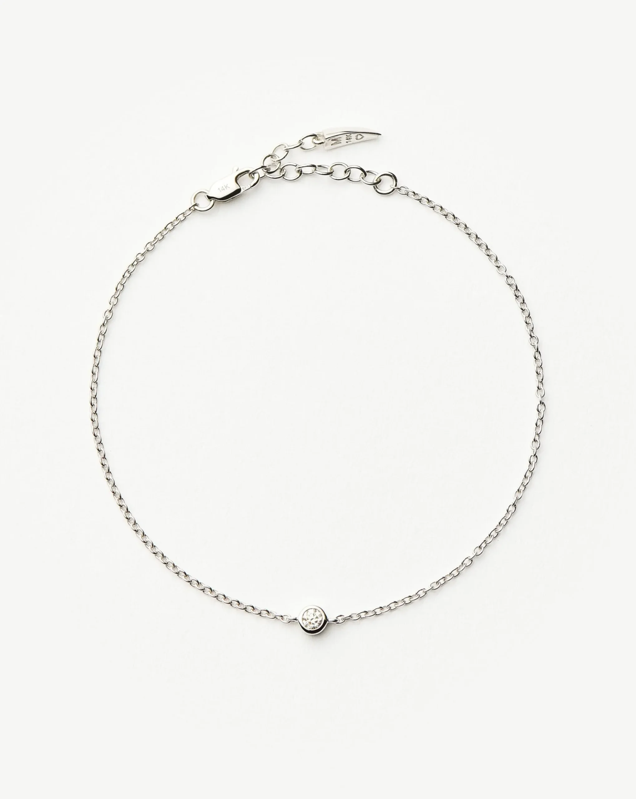 Fine Diamond Solitaire Bracelet