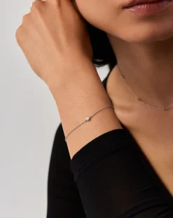 Fine Diamond Solitaire Bracelet