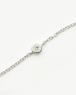Fine Diamond Solitaire Bracelet