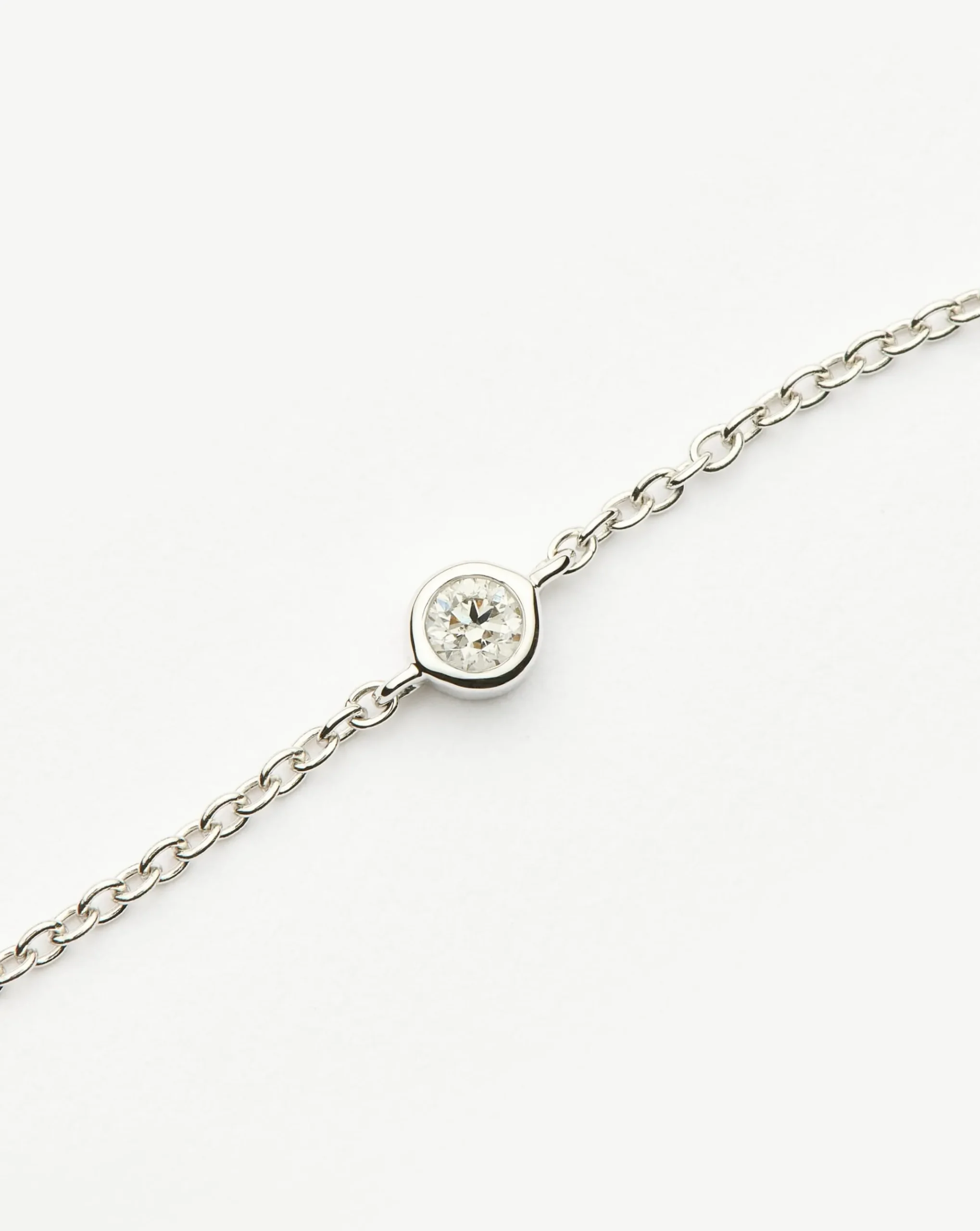 Fine Diamond Solitaire Bracelet
