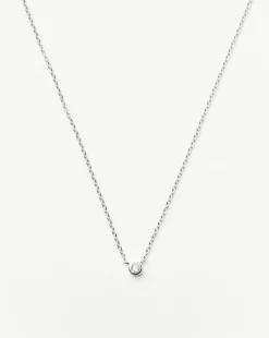 Fine Diamond Solitaire Pendant Necklace