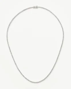 Fine Diamond Tennis Necklace