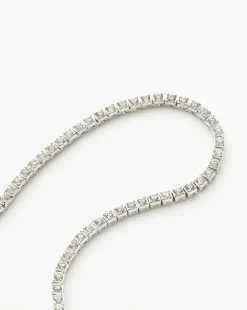 Fine Diamond Tennis Necklace