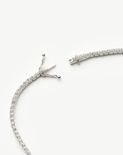 Fine Diamond Tennis Necklace