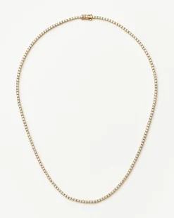 Fine Diamond Tennis Necklace