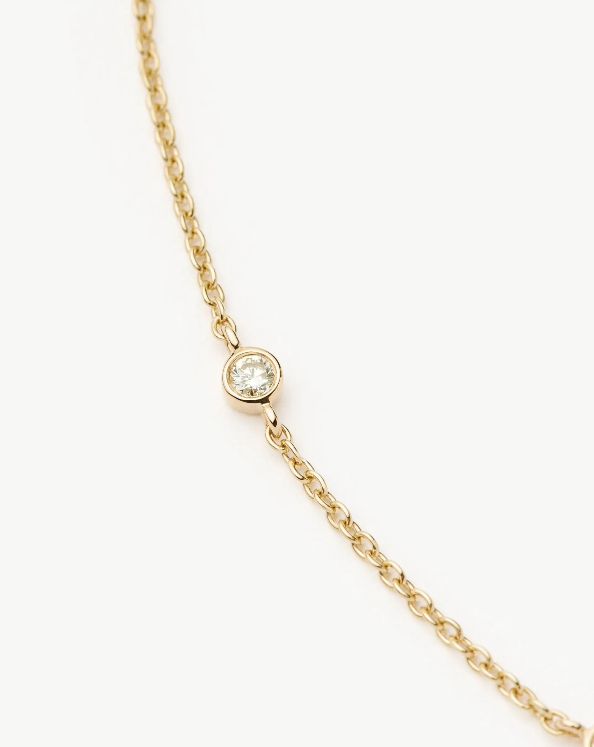 Fine Floating Diamond Bracelet