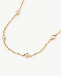 Fine Floating Diamond Bracelet
