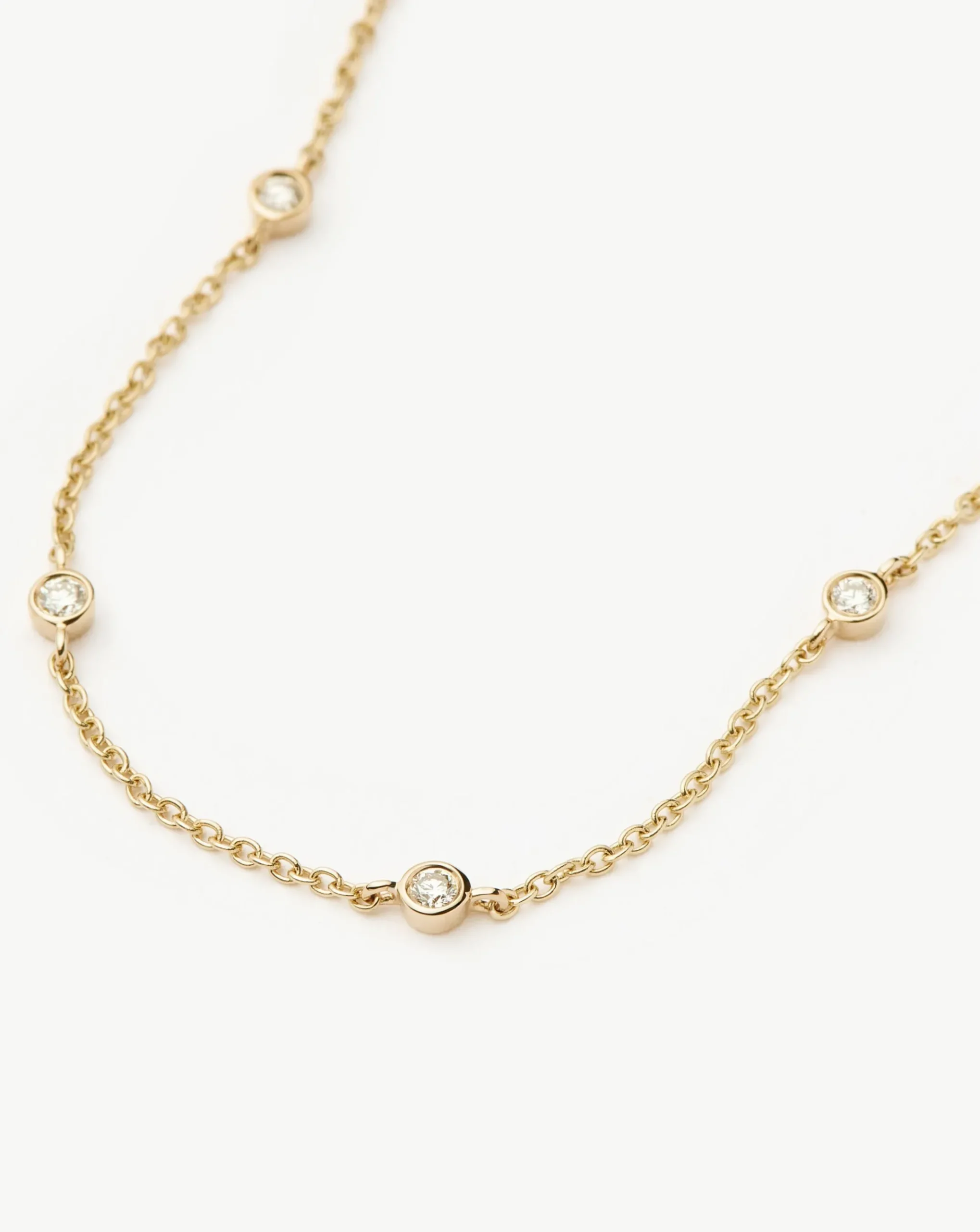 Fine Floating Diamond Bracelet