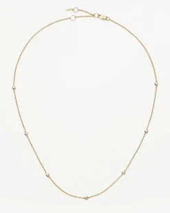 Fine Floating Diamond Necklace