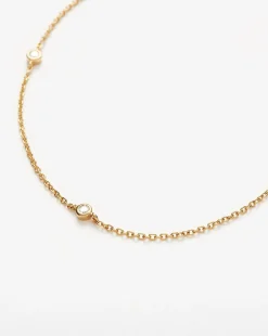 Fine Floating Diamond Necklace