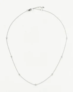 Fine Floating Diamond Necklace