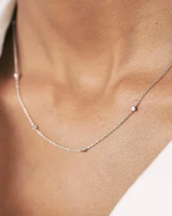 Fine Floating Diamond Necklace