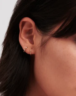 Fine Hoop Earring Set
