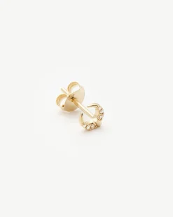 Fine Lucy Williams Horn Single Stud Earring